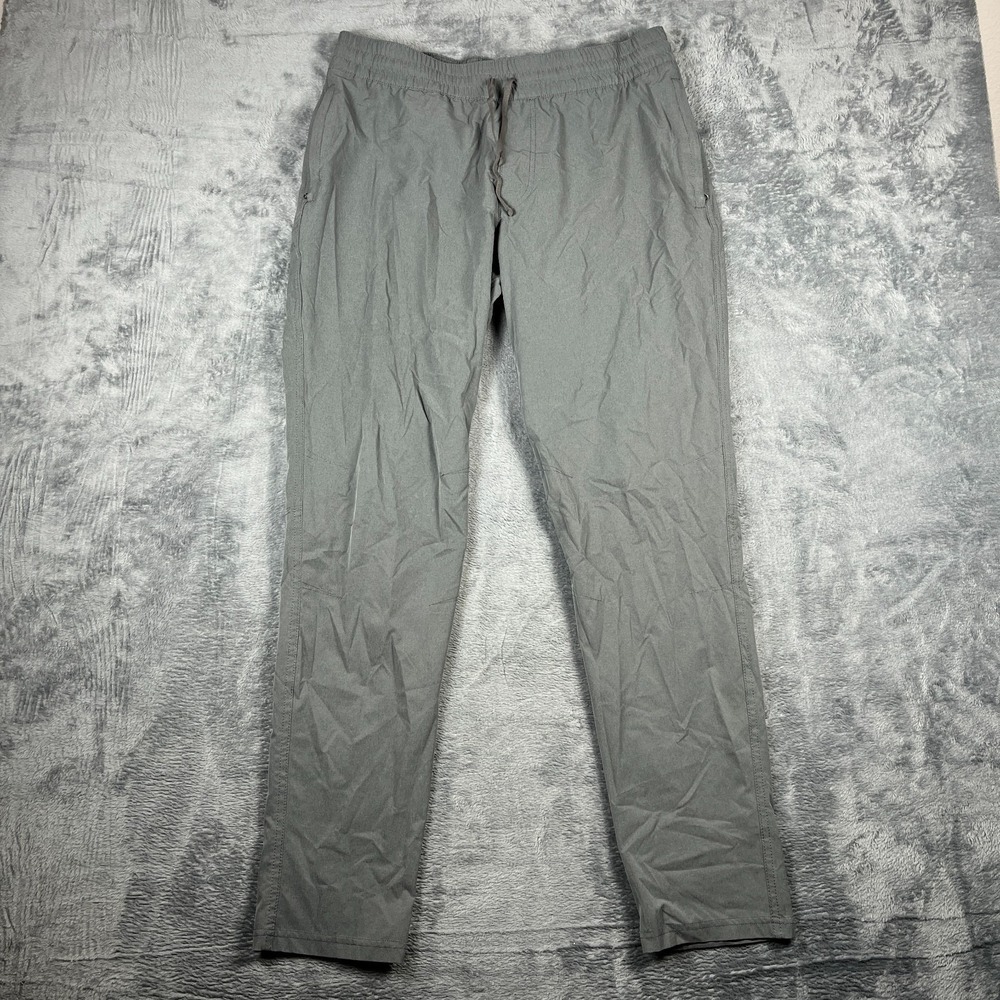 Kuhl Pants Mens Large Gray Straight Leg Athletic Workout Outdoor Drawstring